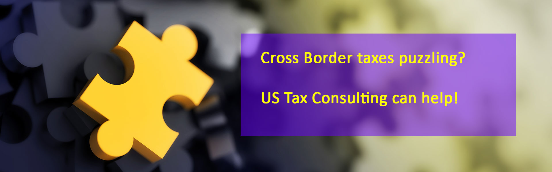 We at US Tax Consulting are experienced in every facet of US and Canadian taxation.
